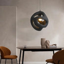 Axyaa Wabi Sabi Pendant Lights, Nordic LED Chandeliers for Bedroom, Dining, and Home Decor
