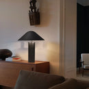 Axyaa Modern Luxury Metal Table Lamp for Hotel Living Room and Bedroom.