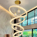Axyaa LED Chandelier Pendant Light Modern Dining Room Ceiling Lamp