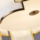 Axyaa Glass Pendant Chandelier for Home Villa Loft Lighting