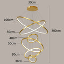 Axyaa Nordic Home Stair Chandelier Pendant Light for Living Room Bedroom Dining Room