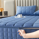 Axyaa Quilted Fitted Mattress Cover with Zipper - All-Inclusive Soft Protector