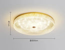Axyaa Copper Crystal Circular LED Ceiling Light Luxe Modern Decor for Living Room