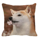 Shiba Inu Dog Cushion Cover by Axyaa: 45*45cm Square Pillowcase