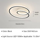 Axyaa Modern LED Ceiling Light - Artistic Nordic Minimalist Design for Home Interior