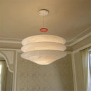 Axyaa Scandinavian Tyvek Pendant Lamp: Nordic Chandelier for Home Decor