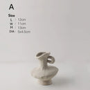 Ceramic White Flower Pot Vases by Axyaa