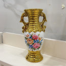 Axyaa European Style Vases & Flower Arrangement for Living Room, TV Cabinet, & Foyer