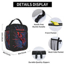 Axyaa Spider-Man Insulated Lunch Bag - Portable Thermal Cooler Lunch Box