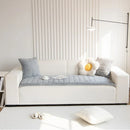 Axyaa Plush Fur Sofa Cushion: Modern Home Decor, Fluffy & Anti-Slip Seat Protection