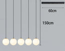 Axyaa LED Ring Stairs Pendant Light Chandeliers for Living Room and Dining Room