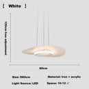 Axyaa Nordic UFO LED Chandelier for Restaurant Bar Hotel Deco Art Indoor Lighting