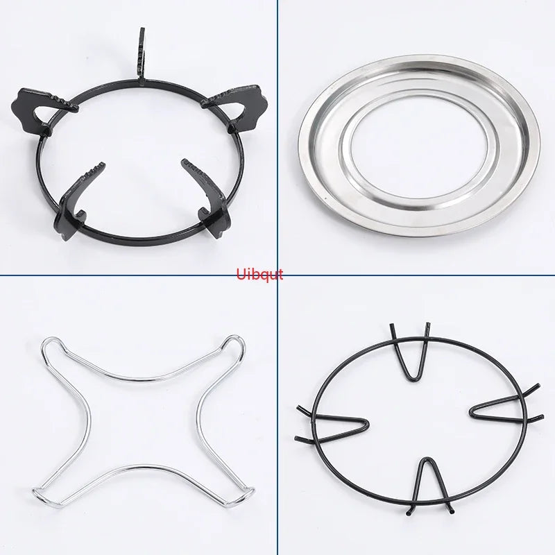 Axya Cast Iron Wok Pan Support Rack for Gas Stove Cooker Cookware