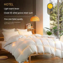 Axyaa White Goose Down Duvet | Silent Winter Quilt | Hotel Quality Warmth