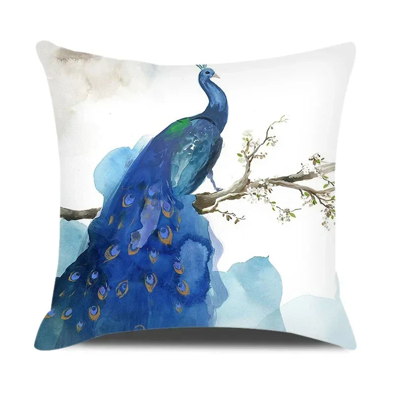 Axyaa Cartoon Animals Portrait Cushion Cover 45x45cm
