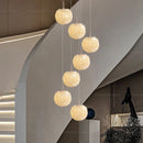 Axyaa Round Crystal Chandelier for Warm and Romantic Bedroom Ambiance