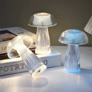 Axyaa Mushroom Table Lamp - Jellyfish Night Light for Bedroom Ambiance