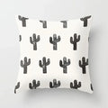 Tropical Cactus Summer Plants Pattern Cushion Cover for Axyaa Home Decor