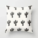 Tropical Cactus Summer Plants Pattern Cushion Cover for Axyaa Home Decor