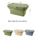 Axyaa Outdoor Folding Picnic Storage Box - Waterproof & Portable Organizer Basket