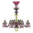Axyaa Gold Crystal Chandelier Lighting for Living Room Dining Hall Kitchen Island