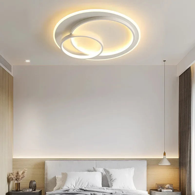 Axya Modern LED Ceiling Chandelier Simple Design for Bedroom Living Dining Room