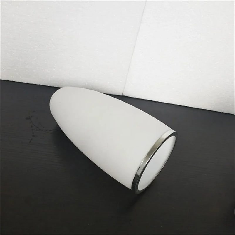 Axyaa Matte White Glass Shade for E26 E27 Pendant Light