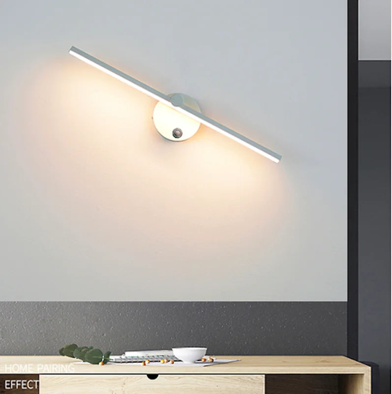 Axyaa Nordic LED Wall Lamp, 300° Rotation, 41CM Linear Vanity Light