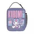 Axyaa Kuromi Thermal Lunch Box: New Arrival, Insulated, Ideal for School
