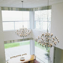 Axyaa Summer Fruit Chandelier Pendant Light - Elegant Living Room Suspension Lamp