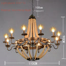 Axyaa Rope LED Pendant Chandelier: Stylish Lighting Fixture for Restaurants, Shops, and Hotels