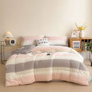 Axyaa Fluffy Warm Duvet Insert: Thick Autumn Winter Comforter Quilt for Bed