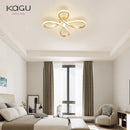 Axyaa Flower Ceiling Light: Nordic Warm LED for Bedroom, Living Room, Study & Restaurant.