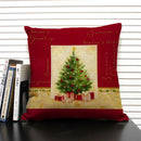 Axyaa Merry Christmas 45x45CM Cushion Cover for Home Decor