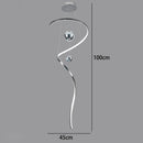 Axyaa Modern LED Pendant Light Chandeliers for Living Room & Staircase