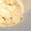 Axyaa Circular Marble Ceiling Lamp 40cm - European Living Room Bedroom Light