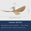 Axyaa 52" Industrial Ceiling Fan 3 Blades Vintage Style for Home or Office