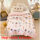 Axyaa Kids' Modal Ice Silk Cartoon Summer Quilt
