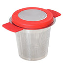 Axyaa Stainless Steel Tea Infuser Double Ear Fine Mesh Strainer Teapot Filter