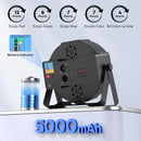 Axyaa 36LED RGB Par Light Set for DJ Disco Party Concert Wedding