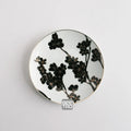 Axyaa Sakura Set Plate Black White Wall Decoration Hanging Plate Coffee Living Room