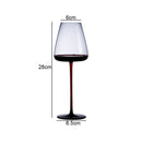 Axyaa High Feet Wine Goblet Set - Elegant Glass Drinkware for Bars & Restaurants