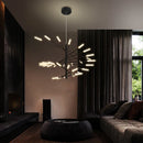 Axyaa Modern Chandelier LED Lights for Home Decor Luxe Luster Fixture