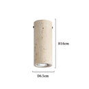 Axyaa Yellow Marble LED Ceiling Light Warm for Small Spaces