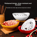 Axyaa Gold Ingot Melamine Plate Set for Sashimi & Hot Pot Display