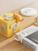 Axyaa Cat School Bag Hook: Multi-Functional Tableside Storage Hook