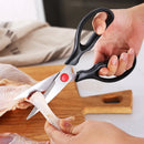 Axyaa Stainless Steel Scissors & Peeling Knife Set for Household Kitchen