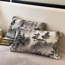 Axyaa Plush Rabbit Velvet Pillow Cover Set - Soft & Fluffy Decorative Pillow Sham