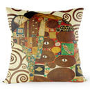 Axyaa Gold Pattern Print Cushion Cover - 40*40 CM