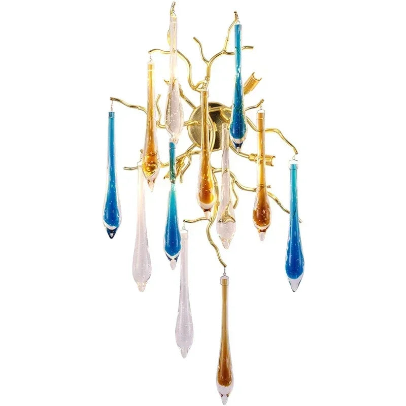 Axyaa Nordic Luxury Crystal Ceiling Lamps for Modern Interior Lighting